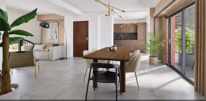 Image 2 sur 9 - Appartement  ·  Vente · St Martin D Uriage (38410) · 4 pièces · 94m²
