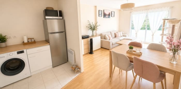 Image 2 sur 7 - Appartement  ·  Vente · Nantes (44300) · 2 pièces · 42m²