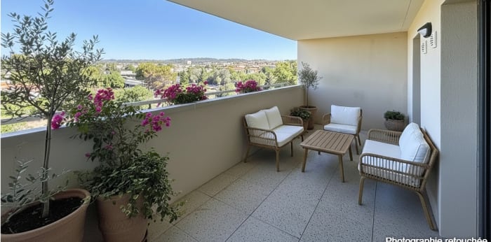 Image 2 sur 12 - Appartement  ·  Vente · Aix En Provence (13090) · 2 pièces · 45m²