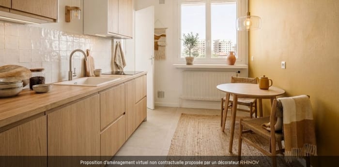 Image 2 sur 12 - Appartement  ·  Vente · Villeurbanne (69100) · 3 pièces · 63m²