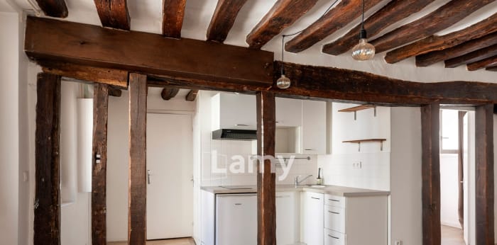 Image 4 sur 11 - Appartement  ·  Vente · Paris (75004) · 2 pièces · 43m²