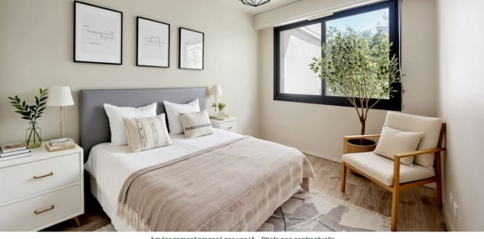 Image 8 sur 14 - Appartement  ·  Vente · Paris (75019) · 4 pièces · 102m²
