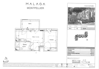 Image 2 - Appartement · Montpellier (34070) · 2 pièces · 38m²