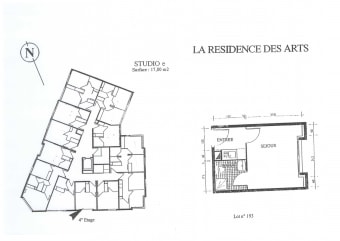 Image 2 - Appartement · Montpellier (34000) · 1 pièce · 17m²