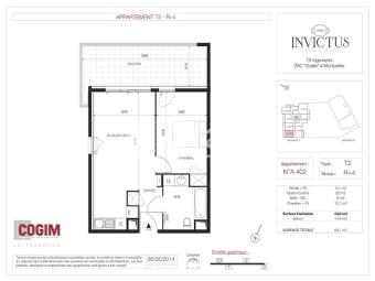 Image 2 - Appartement · Montpellier (34070) · 2 pièces · 44m²