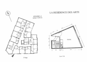 Image 2 - Appartement · Montpellier (34000) · 1 pièce · 23m²