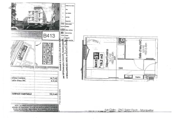 Image 2 - Appartement · Montpellier (34000) · 1 pièce · 19m²