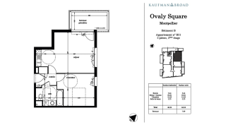 Image 2 - Appartement · Montpellier (34070) · 2 pièces · 44m²