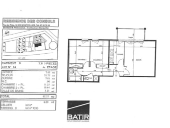Image 2 - Appartement · Montpellier (34000) · 3 pièces · 62m²
