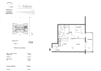Image 2 - Appartement · Jacou (34830) · 2 pièces · 46m²