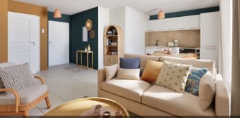 Image 1 - Appartement · St Genis Laval (69230) · 2 pièces · 46m²