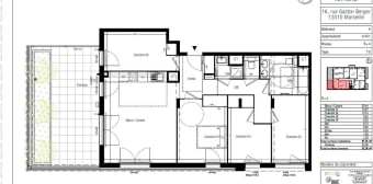 Image 1 - Appartement · Marseille (13010) · 5 pièces · 88m²