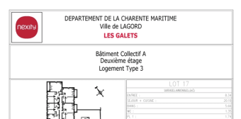 Image 2 - Appartement · Lagord (17140) · 3 pièces · 61m²