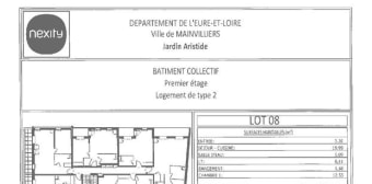 Image 2 - Appartement · Mainvilliers (28300) · 2 pièces · 43m²