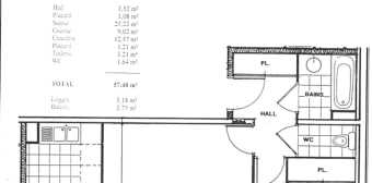 Image 1 - Appartement · Nantes (44000) · 2 pièces · 57m²