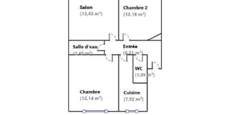 Image 2 - Appartement · Paris (75015) · 3 pièces · 54m²