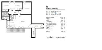 Image 2 - Appartement · St Herblain (44800) · 4 pièces · 83m²
