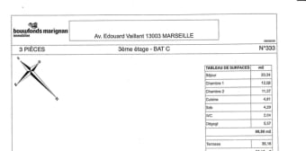 Image 1 - Appartement · Marseille (13003) · 3 pièces · 60m²