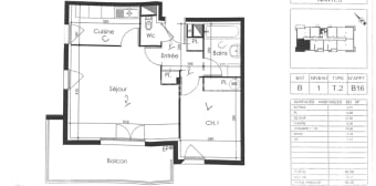 Image 2 - Appartement · Nantes (44300) · 2 pièces · 49m²