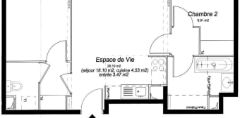 Image 3 - Appartement · Ermont (95120) · 3 pièces · 61m²