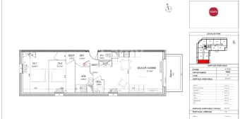 Image 1 - Appartement · Pont L Abbe (29120) · 3 pièces · 67m²