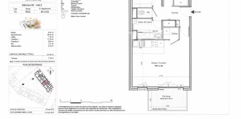 Image 1 - Appartement · Nantes (44000) · 3 pièces · 61m²