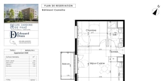 Image 1 - Appartement · Laval (53000) · 2 pièces · 42m²