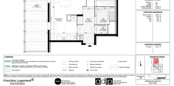 Image 1 - Appartement · St Fons (69190) · 2 pièces · 57m²