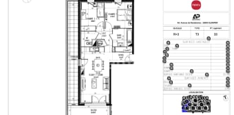 Image 1 - Appartement · Brest (29200) · 3 pièces · 62m²