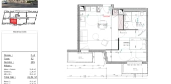 Image 1 - Appartement · Talant (21240) · 2 pièces · 41m²