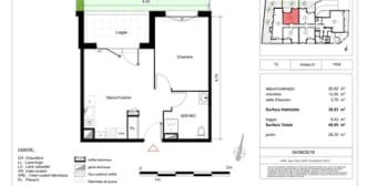 Image 2 - Appartement · Castelnau Le Lez (34170) · 2 pièces · 39m²