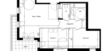 Image 3 - Appartement · Aix Les Bains (73100) · 3 pièces · 64m²