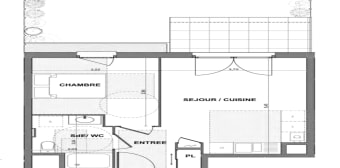 Image 1 - Appartement · Sennecey Les Dijon (21800) · 2 pièces · 40m²