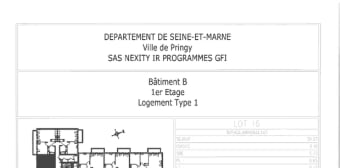 Image 1 - Appartement · Pringy (77310) · 1 pièce · 34m²