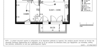 Image 1 - Appartement · Poitiers (86000) · 2 pièces · 44m²