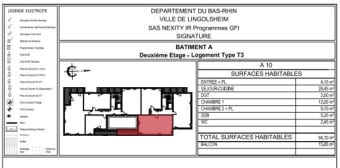 Image 2 - Appartement · Lingolsheim (67380) · 3 pièces · 64m²