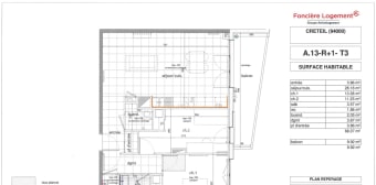 Image 1 - Appartement · Creteil (94000) · 3 pièces · 68m²