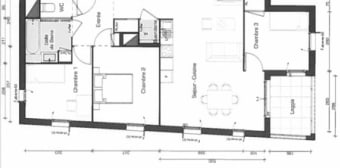 Image 2 - Appartement · Villeurbanne (69100) · 4 pièces · 73m²