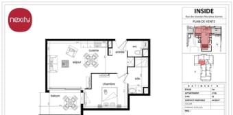 Image 3 - Appartement · Vannes (56000) · 2 pièces · 45m²