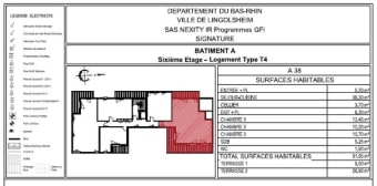 Image 2 - Appartement · Lingolsheim (67380) · 4 pièces · 92m²