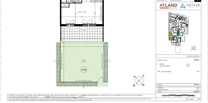 Image 6 sur 6 - Appartement  ·  Location · Rueil Malmaison (92500) · 1 pièce · 34m²