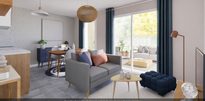 Image 1 sur 14 - Appartement  ·  Vente · Cornebarrieu (31700) · 2 pièces · 45m²