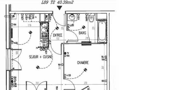 Image 8 sur 8 - Appartement  ·  Vente · Reze (44400) · 2 pièces · 40m²