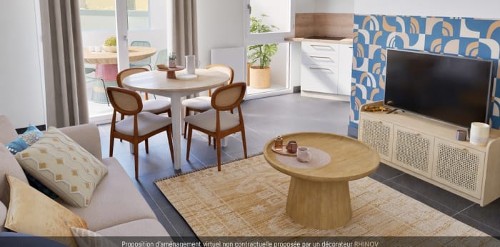 Image 1 sur 8 - Appartement  ·  Vente · Marseille 03 (13003) · 2 pièces · 46m²