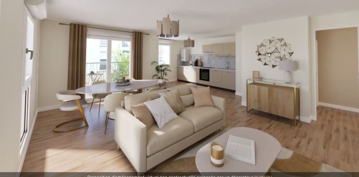 Image 1 sur 11 - Appartement  ·  Vente · Reze (44400) · 3 pièces · 65m²