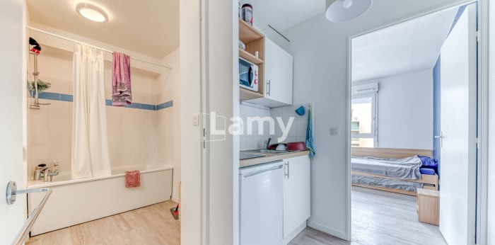 Image 8 sur 10 - Appartement  ·  Vente · Villeurbanne (69100) · 1 pièce · 24m²