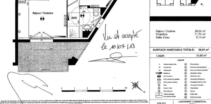 Image 5 sur 14 - Appartement  ·  Vente · Cenon (33150) · 2 pièces · 37m²