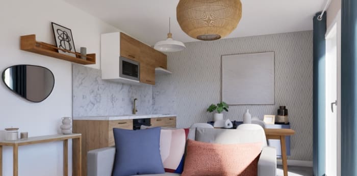 Image 6 sur 14 - Appartement  ·  Vente · Cornebarrieu (31700) · 2 pièces · 45m²