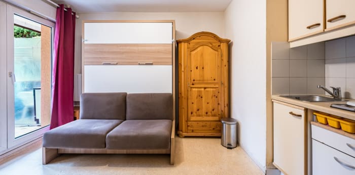 Image 4 sur 11 - Appartement  ·  Vente · Brides Les Bains (73570) · 1 pièce · 22m²