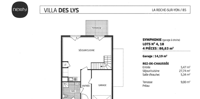 Image 8 sur 8 - Maison/villa  ·  Vente · La Roche Sur Yon (85000) · 4 pièces · 87m²
